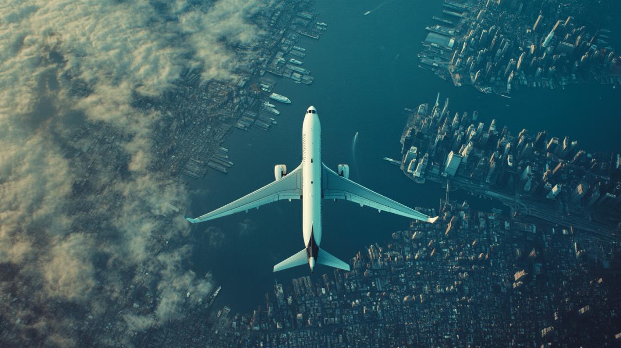 Paris a New York en avion : Les secrets pour trouver un vol pas cher selon la duree